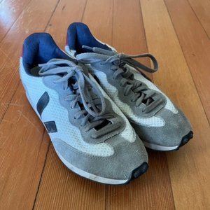 Veja - Rio Branco Hexamesh Sneakers - Gravel/Nautico/Marsala - Size 6